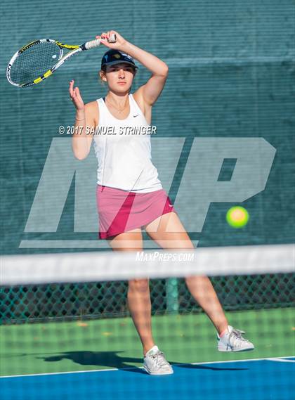 Thumbnail 3 in Lowell vs. Monte Vista (CIF NorCal Regional Girls Tennis Championships) photogallery.