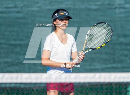 Thumbnail 1 in Lowell vs. Monte Vista (CIF NorCal Regional Girls Tennis Championships) photogallery.