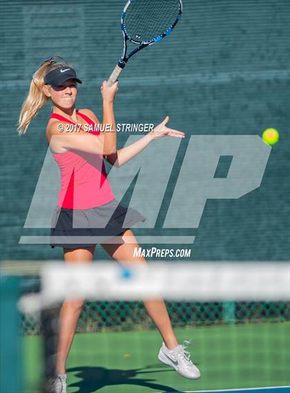 Thumbnail 2 in Lowell vs. Monte Vista (CIF NorCal Regional Girls Tennis Championships) photogallery.