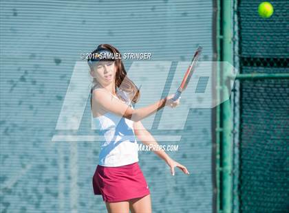 Thumbnail 2 in Lowell vs. Monte Vista (CIF NorCal Regional Girls Tennis Championships) photogallery.