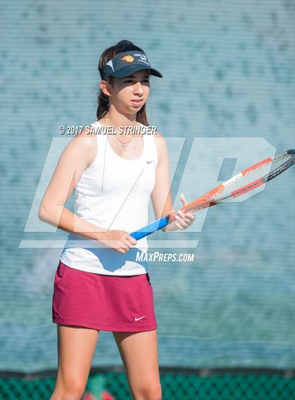 Thumbnail 2 in Lowell vs. Monte Vista (CIF NorCal Regional Girls Tennis Championships) photogallery.