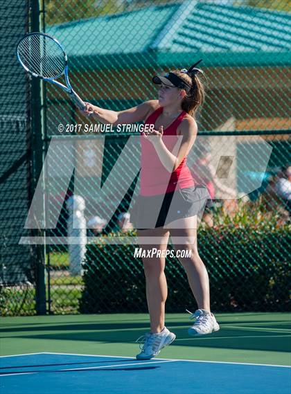 Thumbnail 3 in Lowell vs. Monte Vista (CIF NorCal Regional Girls Tennis Championships) photogallery.