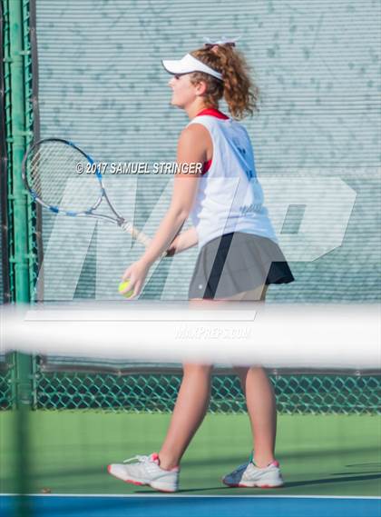 Thumbnail 3 in Lowell vs. Monte Vista (CIF NorCal Regional Girls Tennis Championships) photogallery.