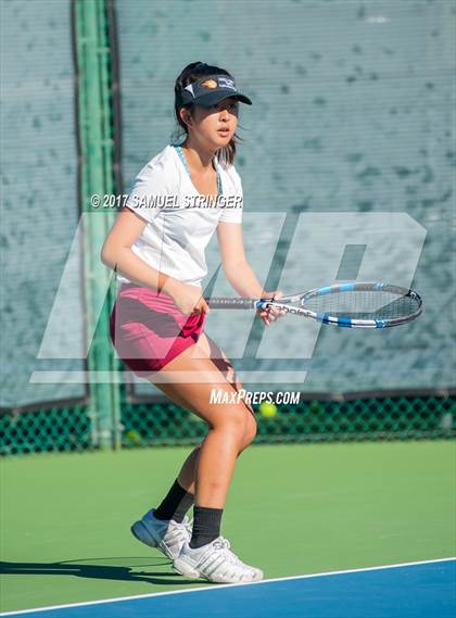 Thumbnail 1 in Lowell vs. Monte Vista (CIF NorCal Regional Girls Tennis Championships) photogallery.