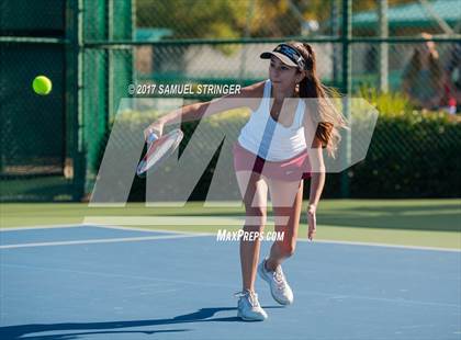 Thumbnail 2 in Lowell vs. Monte Vista (CIF NorCal Regional Girls Tennis Championships) photogallery.