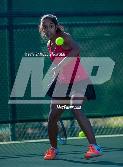 Thumbnail 2 in Lowell vs. Monte Vista (CIF NorCal Regional Girls Tennis Championships) photogallery.