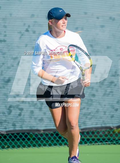 Thumbnail 3 in Lowell vs. Monte Vista (CIF NorCal Regional Girls Tennis Championships) photogallery.