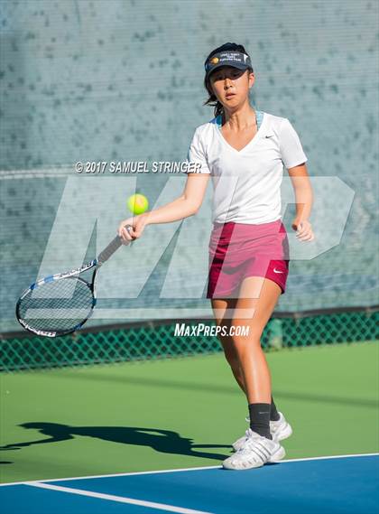 Thumbnail 1 in Lowell vs. Monte Vista (CIF NorCal Regional Girls Tennis Championships) photogallery.