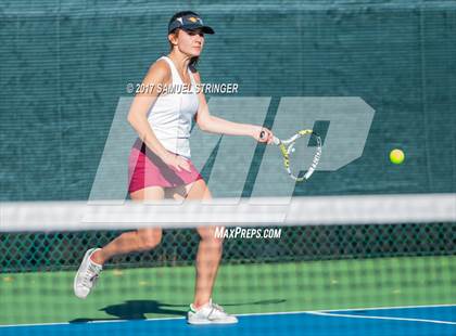 Thumbnail 2 in Lowell vs. Monte Vista (CIF NorCal Regional Girls Tennis Championships) photogallery.