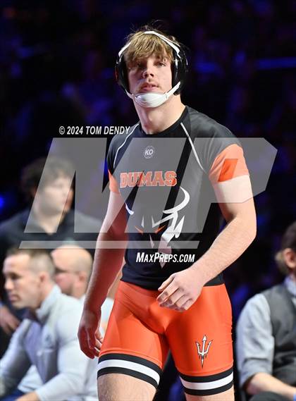 Thumbnail 3 in UIL 5A Championship Finals 150-285lb photogallery.