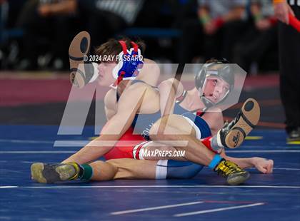 Thumbnail 1 in NYSPHSAA Wrestling Championships - Semi Finals 101 lbs - 152 lbs photogallery.