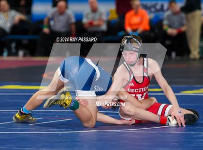 Thumbnail 1 in NYSPHSAA Wrestling Championships - Semi Finals 101 lbs - 152 lbs photogallery.