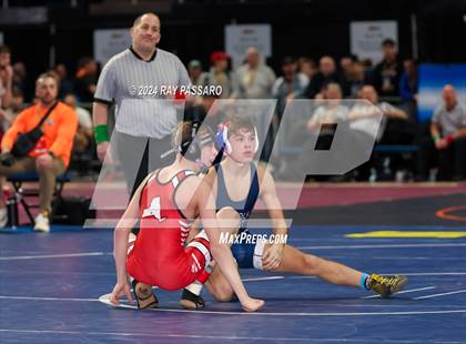 Thumbnail 1 in NYSPHSAA Wrestling Championships - Semi Finals 101 lbs - 152 lbs photogallery.