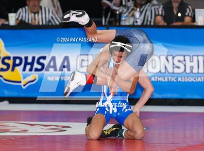 Thumbnail 1 in NYSPHSAA Wrestling Championships - Semi Finals 101 lbs - 152 lbs photogallery.