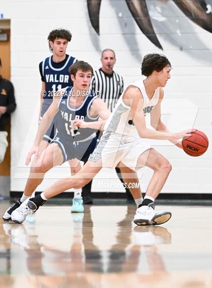 Thumbnail 2 in Valor Christian vs. Fossil Ridge (Tip-Off Classic) photogallery.