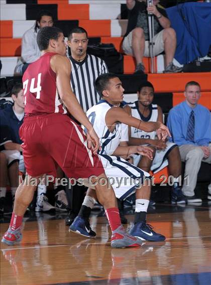 Thumbnail 2 in McClatchy vs. Elk Grove (MLK Jr. Camillia Classic) photogallery.