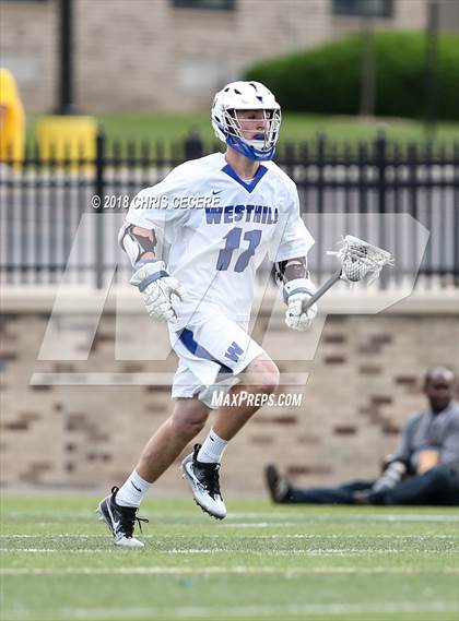 Thumbnail 2 in Islip vs. Westhill (NYSPHSAA Class C Final) photogallery.