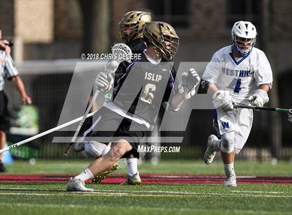 Thumbnail 3 in Islip vs. Westhill (NYSPHSAA Class C Final) photogallery.
