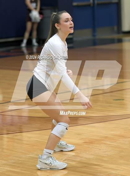 Thumbnail 3 in Tompkins vs George Ranch (UIL Volleyball 6A D2 Bi-District) photogallery.
