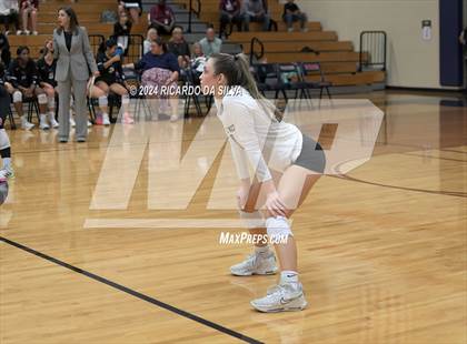 Thumbnail 2 in Tompkins vs George Ranch (UIL Volleyball 6A D2 Bi-District) photogallery.