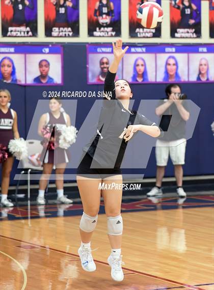 Thumbnail 3 in Tompkins vs George Ranch (UIL Volleyball 6A D2 Bi-District) photogallery.