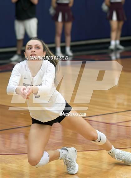 Thumbnail 1 in Tompkins vs George Ranch (UIL Volleyball 6A D2 Bi-District) photogallery.