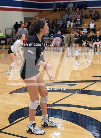 Thumbnail 1 in Tompkins vs George Ranch (UIL Volleyball 6A D2 Bi-District) photogallery.