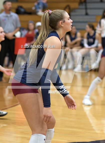 Thumbnail 1 in Tompkins vs George Ranch (UIL Volleyball 6A D2 Bi-District) photogallery.
