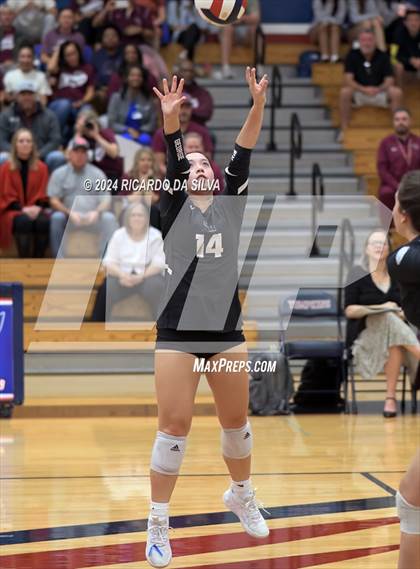 Thumbnail 1 in Tompkins vs George Ranch (UIL Volleyball 6A D2 Bi-District) photogallery.