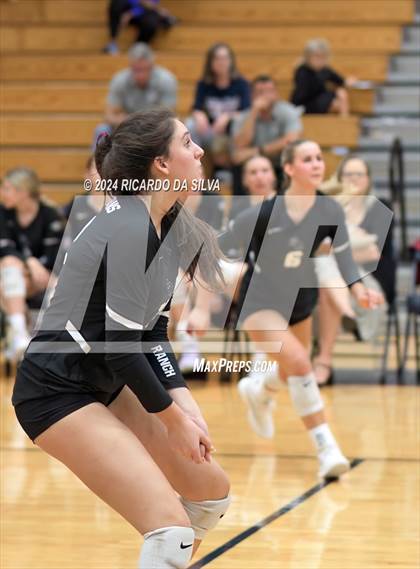 Thumbnail 1 in Tompkins vs George Ranch (UIL Volleyball 6A D2 Bi-District) photogallery.
