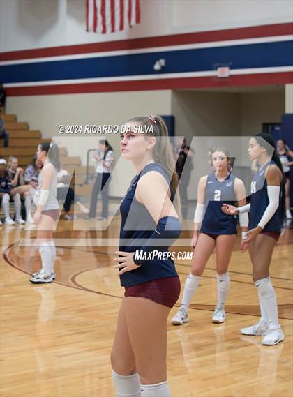 Thumbnail 3 in Tompkins vs George Ranch (UIL Volleyball 6A D2 Bi-District) photogallery.