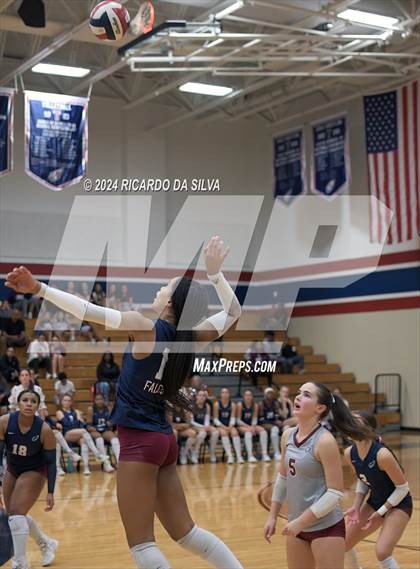 Thumbnail 2 in Tompkins vs George Ranch (UIL Volleyball 6A D2 Bi-District) photogallery.