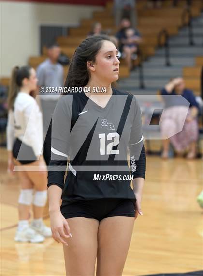 Thumbnail 2 in Tompkins vs George Ranch (UIL Volleyball 6A D2 Bi-District) photogallery.