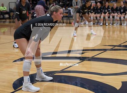 Thumbnail 2 in Tompkins vs George Ranch (UIL Volleyball 6A D2 Bi-District) photogallery.