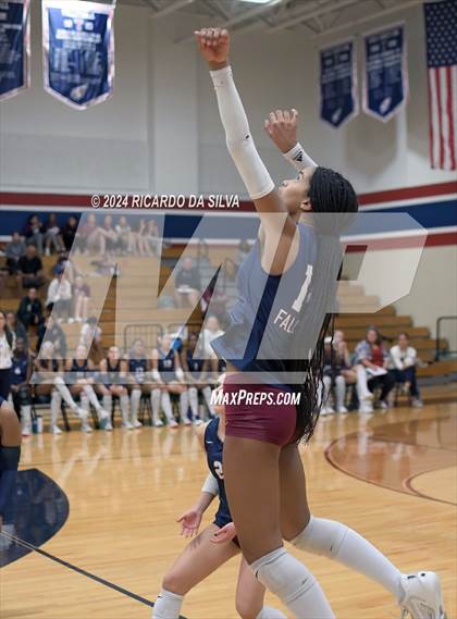 Thumbnail 1 in Tompkins vs George Ranch (UIL Volleyball 6A D2 Bi-District) photogallery.