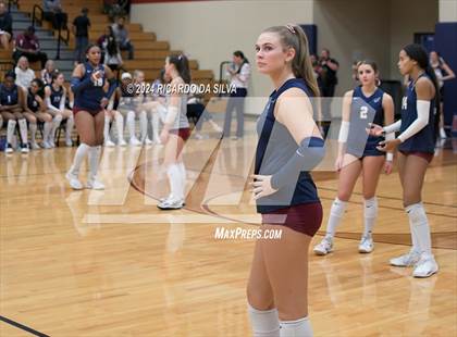 Thumbnail 1 in Tompkins vs George Ranch (UIL Volleyball 6A D2 Bi-District) photogallery.