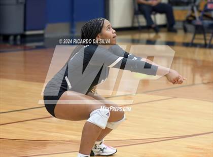 Thumbnail 2 in Tompkins vs George Ranch (UIL Volleyball 6A D2 Bi-District) photogallery.