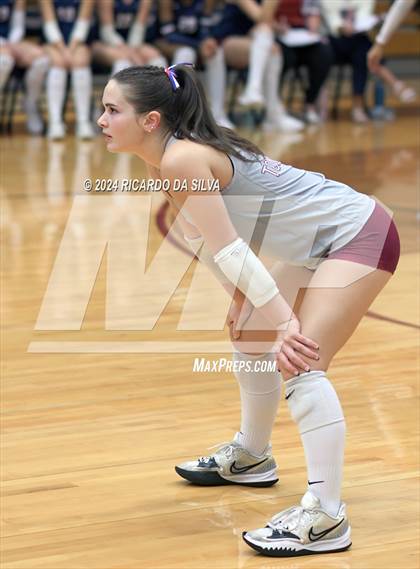 Thumbnail 3 in Tompkins vs George Ranch (UIL Volleyball 6A D2 Bi-District) photogallery.
