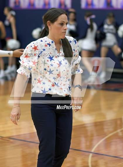 Thumbnail 3 in Tompkins vs George Ranch (UIL Volleyball 6A D2 Bi-District) photogallery.