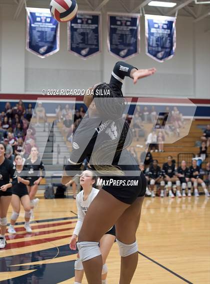 Thumbnail 1 in Tompkins vs George Ranch (UIL Volleyball 6A D2 Bi-District) photogallery.