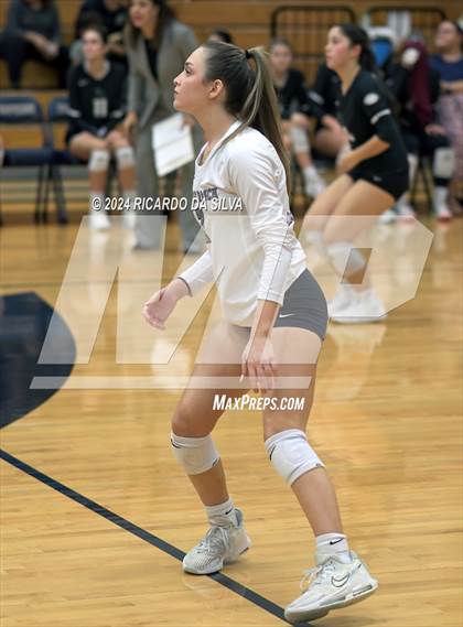 Thumbnail 3 in Tompkins vs George Ranch (UIL Volleyball 6A D2 Bi-District) photogallery.