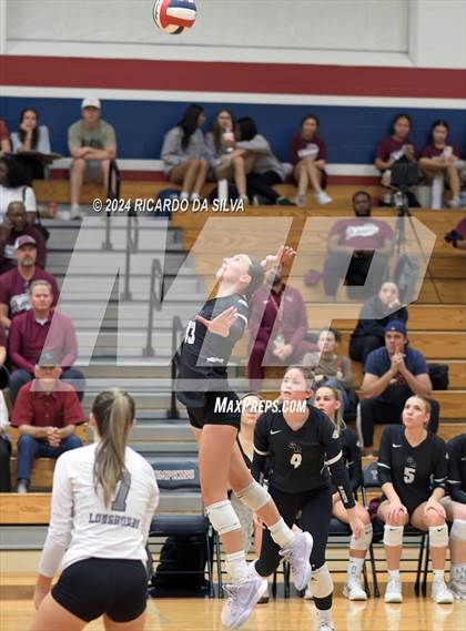 Thumbnail 2 in Tompkins vs George Ranch (UIL Volleyball 6A D2 Bi-District) photogallery.