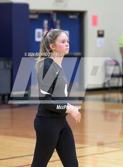 Thumbnail 2 in Tompkins vs George Ranch (UIL Volleyball 6A D2 Bi-District) photogallery.