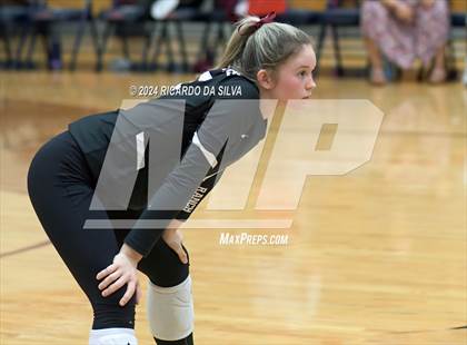 Thumbnail 2 in Tompkins vs George Ranch (UIL Volleyball 6A D2 Bi-District) photogallery.