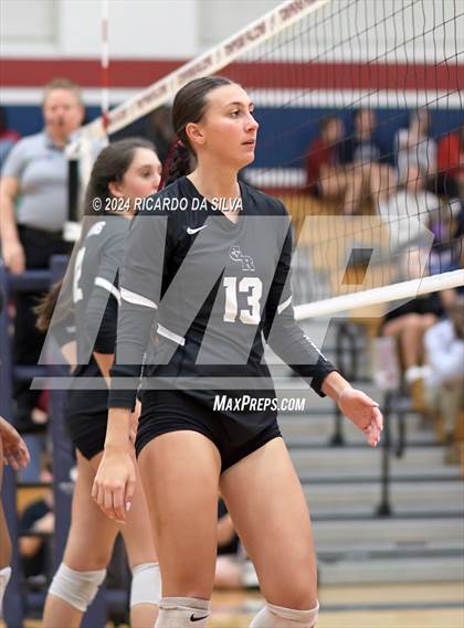 Thumbnail 1 in Tompkins vs George Ranch (UIL Volleyball 6A D2 Bi-District) photogallery.
