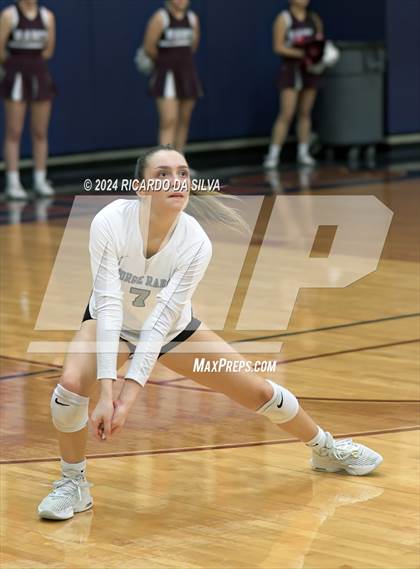 Thumbnail 2 in Tompkins vs George Ranch (UIL Volleyball 6A D2 Bi-District) photogallery.