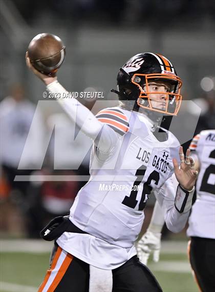 Thumbnail 1 in Los Gatos vs. Central Valley Christian (CIF State D2A Final) photogallery.