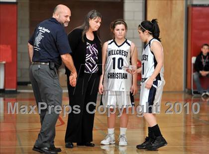 Thumbnail 2 in Hillcrest Christian vs. St. Bernard (CIF SS D6AA Final) photogallery.