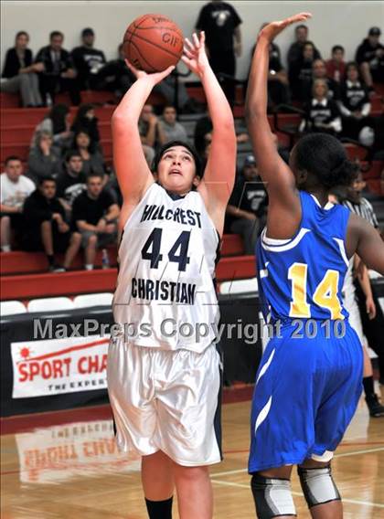 Thumbnail 2 in Hillcrest Christian vs. St. Bernard (CIF SS D6AA Final) photogallery.