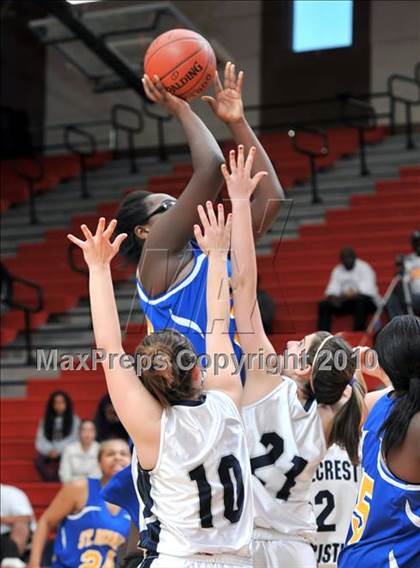 Thumbnail 2 in Hillcrest Christian vs. St. Bernard (CIF SS D6AA Final) photogallery.